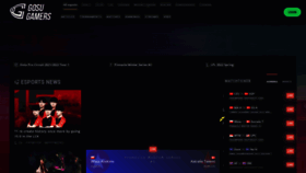 What Gosugamers.net website looked like in 2022 (2 years ago)