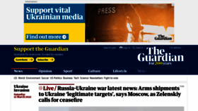 What Guardian.co.uk website looked like in 2022 (2 years ago)