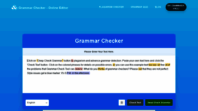 What Grammarchecker.io website looked like in 2022 (2 years ago)