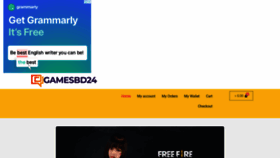 What Gamesbd24.com website looked like in 2022 (2 years ago)