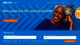 What Gvb.nl website looked like in 2022 (2 years ago)
