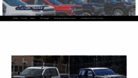 What Gm-trucks.com website looked like in 2022 (2 years ago)
