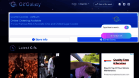 What Gifgalaxy.com website looked like in 2022 (2 years ago)