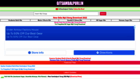 What Gitsambalpuri.in website looked like in 2022 (2 years ago)