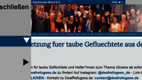 What Gehoerlosen-bund.de website looked like in 2022 (2 years ago)