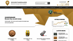 What Goudstandaard.com website looked like in 2022 (2 years ago)