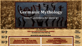What Germanicmythology.com website looked like in 2022 (2 years ago)