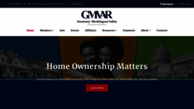 What Gmvarealtors.com website looked like in 2022 (2 years ago)