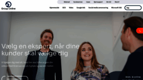 What Grouponline.dk website looked like in 2022 (2 years ago)