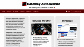 What Gatewayautoservice.net website looked like in 2022 (2 years ago)