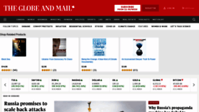 What Globeandmail.ca website looked like in 2022 (2 years ago)
