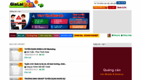 What Gialai24h.net website looked like in 2022 (2 years ago)