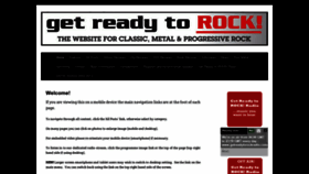 What Getreadytorock.me.uk website looked like in 2022 (2 years ago)