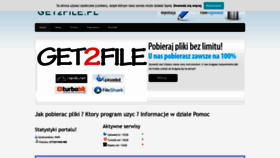What Get2file.pl website looked like in 2022 (2 years ago)