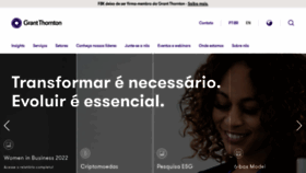 What Grantthornton.com.br website looked like in 2022 (2 years ago)