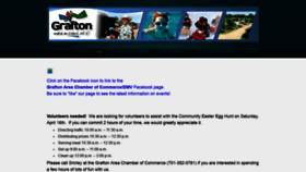 What Graftonevents.com website looked like in 2022 (2 years ago)