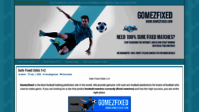 What Gomezfixed.com website looked like in 2022 (2 years ago)