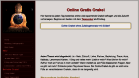 What Gratis-orakel.de website looked like in 2022 (2 years ago)