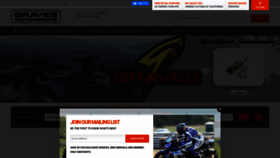 What Gravesport.com website looked like in 2022 (2 years ago)
