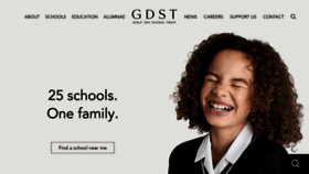 What Gdst.net website looked like in 2022 (2 years ago)