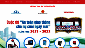 What Giaoducatgttrongtruonghoc.com.vn website looked like in 2022 (2 years ago)