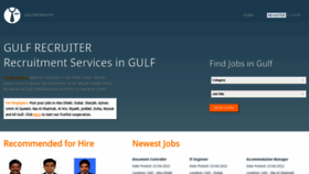 What Gulfrecruiter.com website looked like in 2022 (2 years ago)