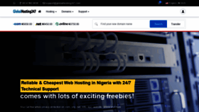 What Globalhosting247.com website looked like in 2022 (2 years ago)