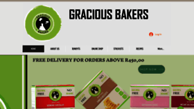 What Graciousbakers.co.za website looked like in 2022 (2 years ago)