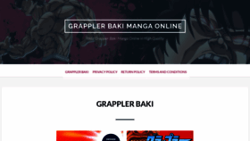 What Grapplerbaki.online website looked like in 2022 (1 year ago)