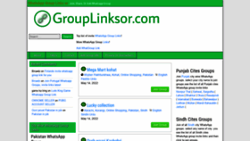 What Grouplinksor.com website looked like in 2022 (1 year ago)