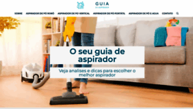 What Guiadoaspirador.com.br website looked like in 2022 (1 year ago)