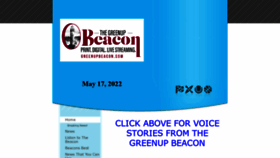What Greenupbeacon.com website looked like in 2022 (1 year ago)