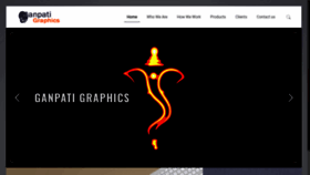 What Ganpatigraphics.com website looked like in 2022 (3 years ago)