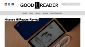 What Goodereader.com website looked like in 2022 (1 year ago)