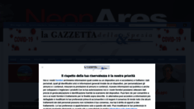 What Gazzettadellaspezia.it website looked like in 2022 (1 year ago)