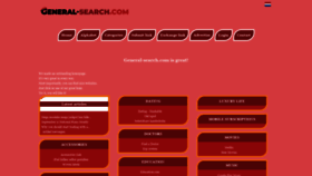 What General-search.com website looked like in 2022 (1 year ago)