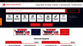 What Gujaratdirectory.com website looked like in 2022 (1 year ago)