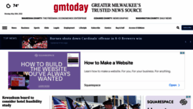 What Gmtoday.com website looked like in 2022 (1 year ago)