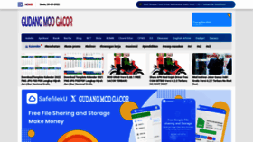 What Gudangmodgacor.com website looked like in 2022 (1 year ago)
