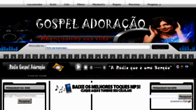 What Gospeladoracao.net website looked like in 2011 (13 years ago)