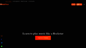 What Guitaa.com website looked like in 2022 (1 year ago)