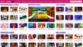 What Girlsgogames.co.uk website looked like in 2022 (3 years ago)
