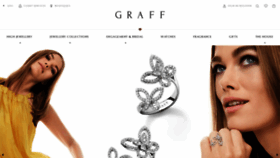 What Graff.com website looked like in 2022 (1 year ago)