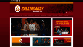 What Galatasaray.org website looked like in 2022 (1 year ago)