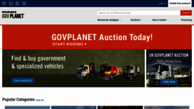 What Govplanet.eu website looked like in 2022 (1 year ago)