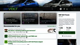 What Gm-volt.com website looked like in 2022 (1 year ago)