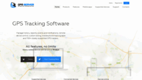 What Gps-server.net website looked like in 2022 (1 year ago)