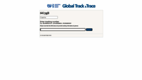 What Globaltracktrace.ptc.post website looked like in 2022 (1 year ago)