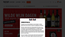 What Gall.nl website looked like in 2022 (1 year ago)