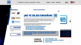What Gm.com.mx website looked like in 2022 (1 year ago)